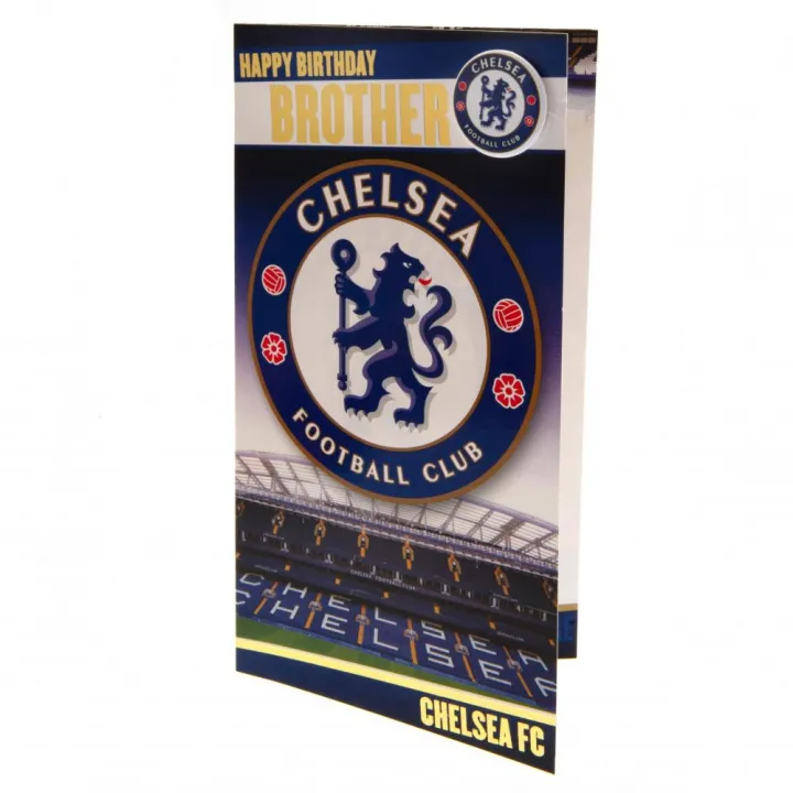 Chelsea FC картичка за рожден ден Brother – снимка 2
