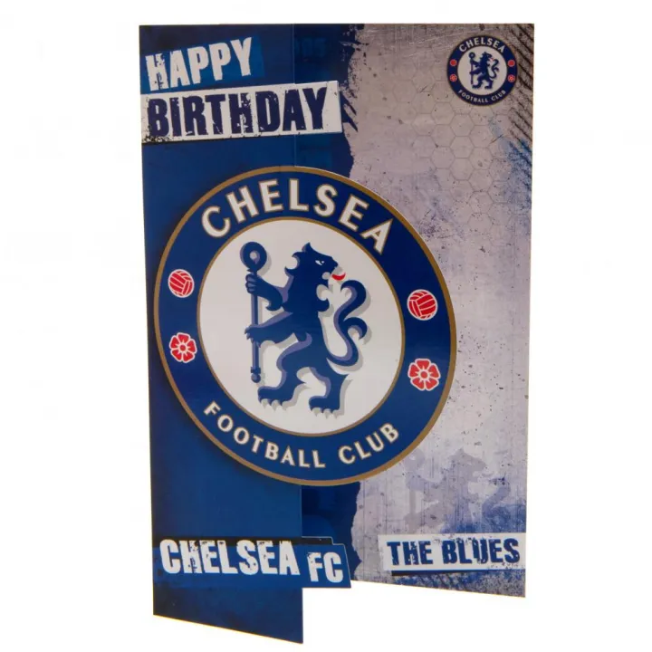 Chelsea FC картичка за рожден ден Blues – снимка 2