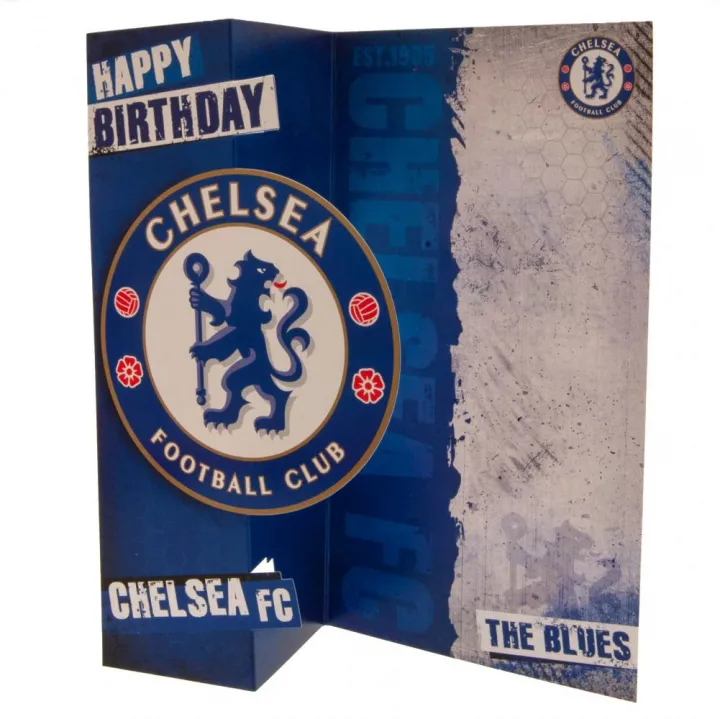 Chelsea FC картичка за рожден ден Blues – снимка 3