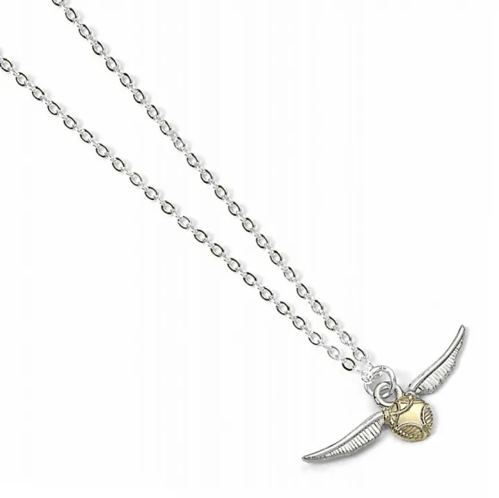 Harry Potter посребрено колие Golden Snitch – снимка 2