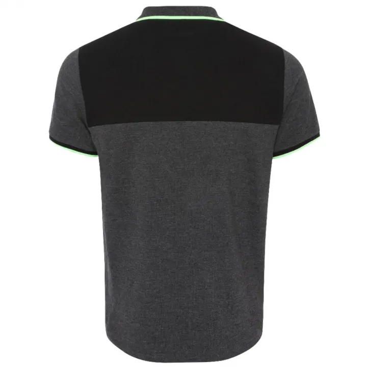 Liverpool FC Neon Panel Polo Mens Charcoal S – снимка 5
