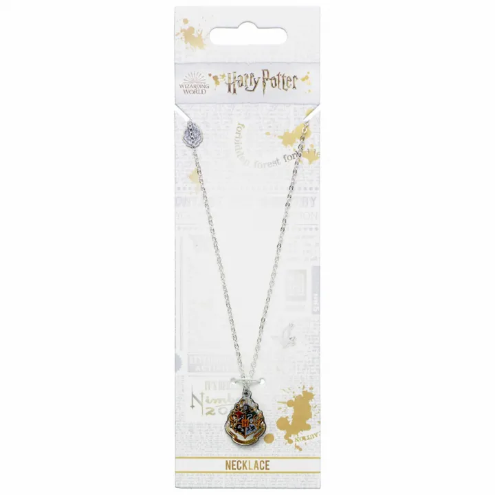 Harry Potter Silver Plated Necklace Hogwarts – снимка 4
