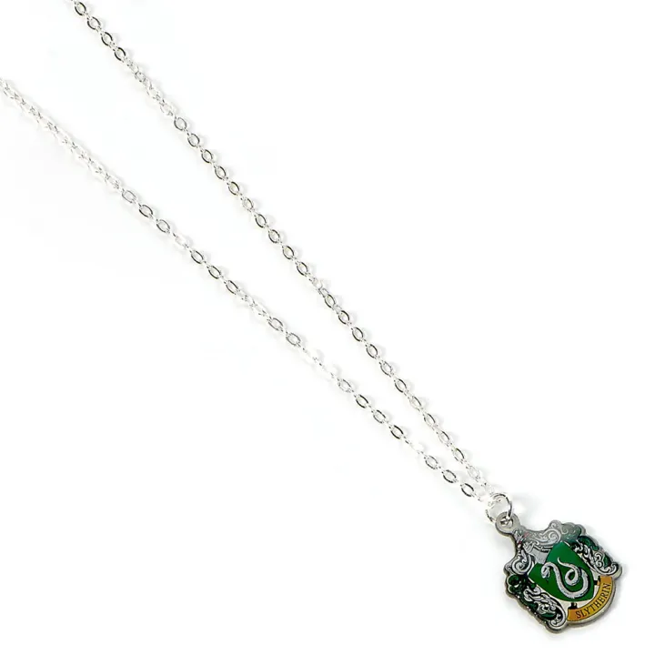 Harry Potter Silver Plated Necklace Slytherin – снимка 2