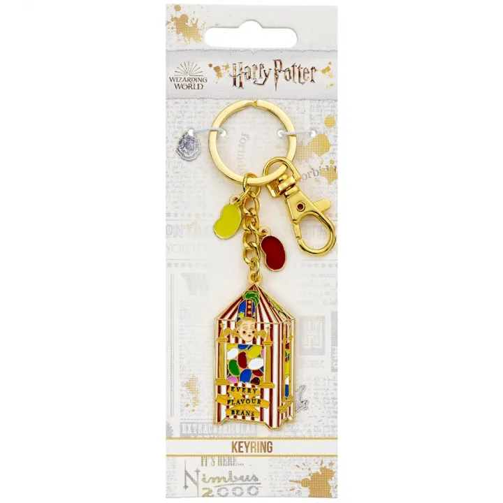 Harry Potter метален ключодържател с талисмани Bertie Botts – снимка 2