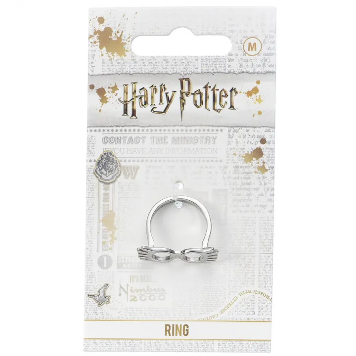 Harry Potter Stainless Steel Ring Luna Glasses Medium – снимка 2