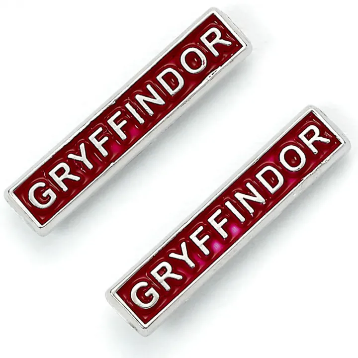 Harry Potter посребрени обеци - комплект Mix&Match - Gryffindor – снимка 3