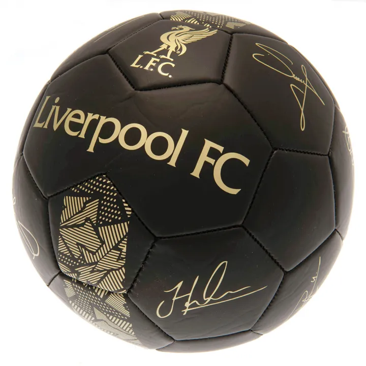 Liverpool FC футболна топка Signature Gold – снимка 2