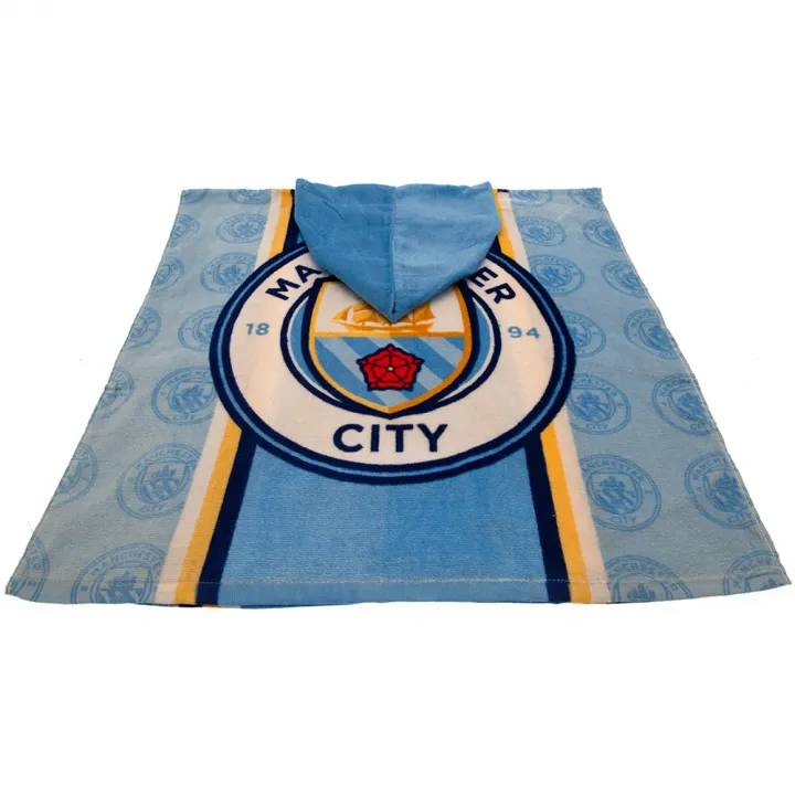 Manchester City FC детска хавлия за баня – снимка 2
