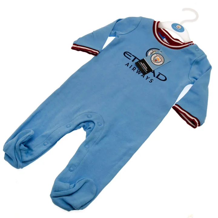 Manchester City FC бебешки гащеризон 6/9 месеца – снимка 3