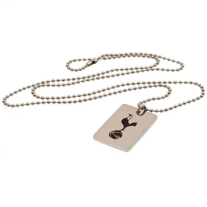 Tottenham Hotspur FC Enamel Crest Dog Tag & Chain – снимка 2