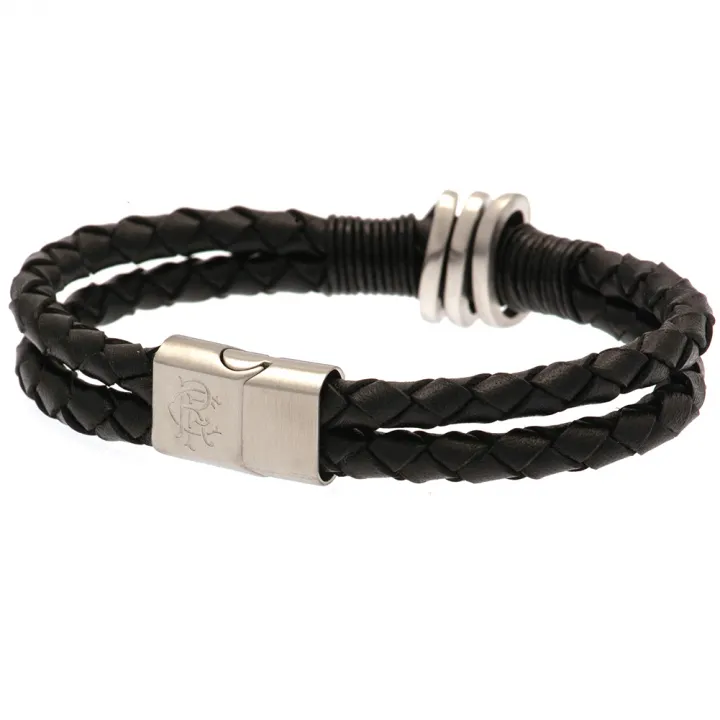 Rangers FC Leather Bracelet – снимка 3