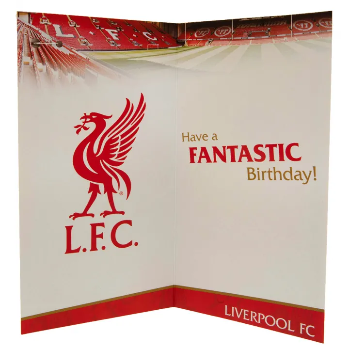 Liverpool FC картичка за рожден ден Boy – снимка 3