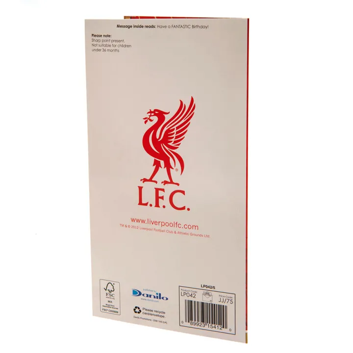 Liverpool FC картичка за рожден ден Boy – снимка 4