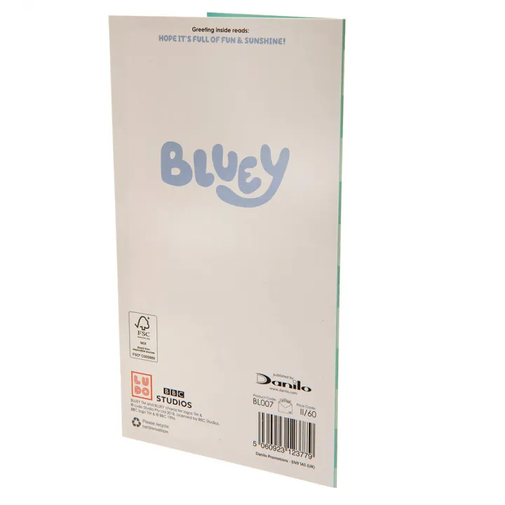 Bluey Birthday Card – снимка 4