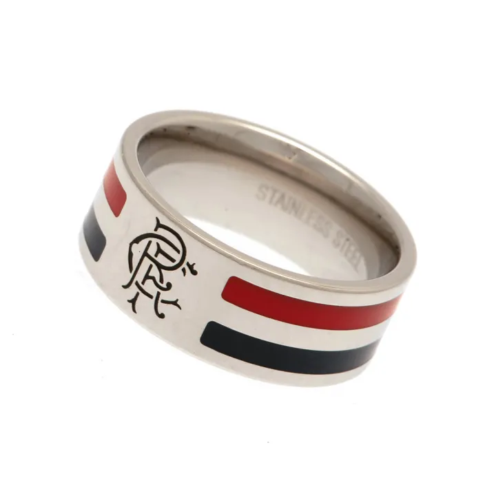 Rangers FC Colour Stripe Ring Medium – снимка 2