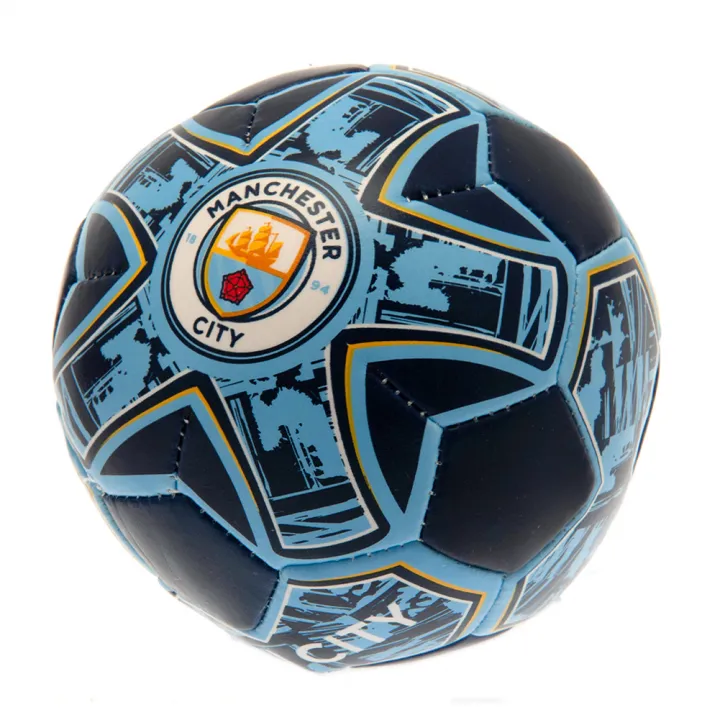 Manchester City FC мека топка 10 см – снимка 2
