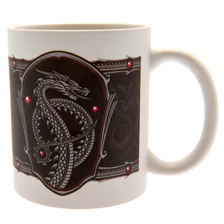 House Of The Dragon Mug Silver Dragon – снимка 3
