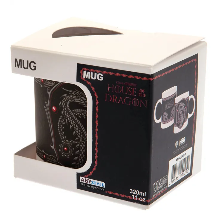 House Of The Dragon Mug Silver Dragon – снимка 4