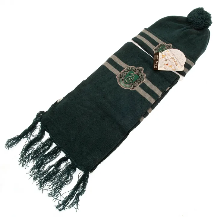 Harry Potter комплект шапка и шал Slytherin – снимка 4