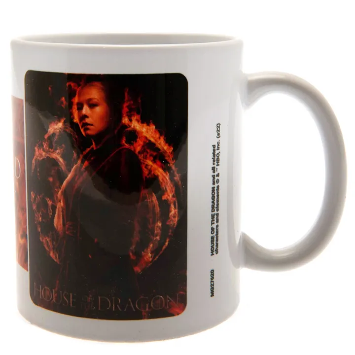 House Of The Dragon керамична чаша Fire And Blood – снимка 3