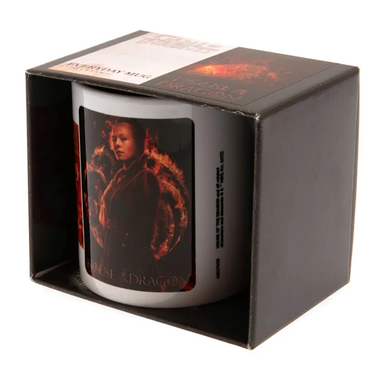 House Of The Dragon керамична чаша Fire And Blood – снимка 4