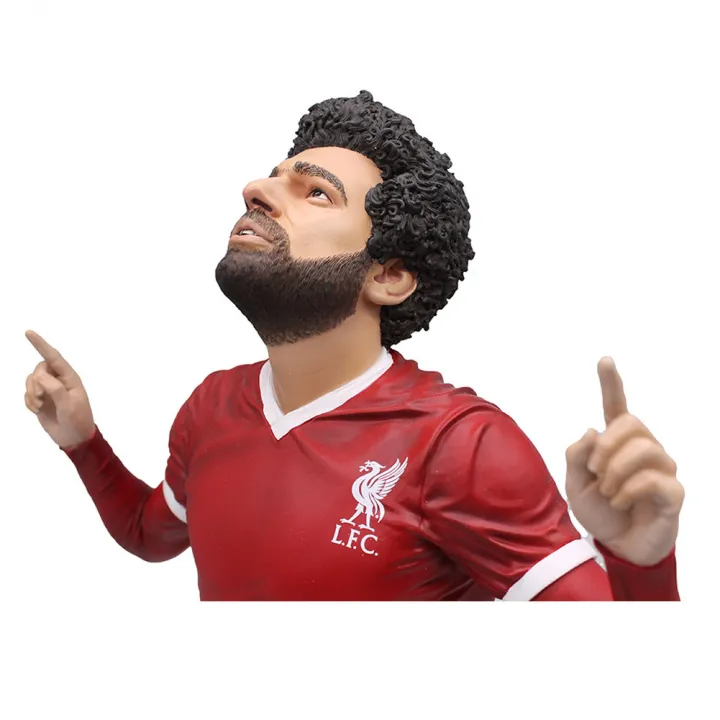 Liverpool FC Football's Finest 60 см. колекционерска статуя на Мохамед Салах – снимка 8