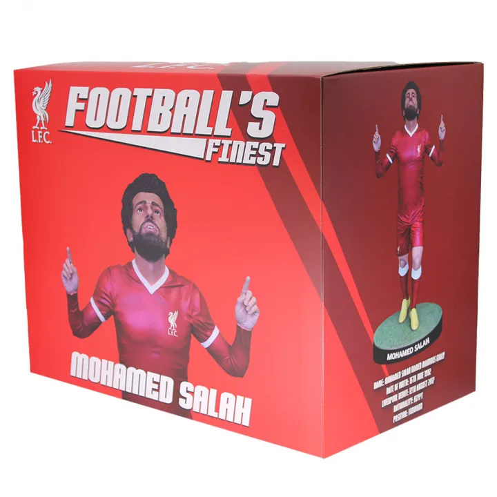 Liverpool FC Football's Finest 60 см. колекционерска статуя на Мохамед Салах – снимка 11