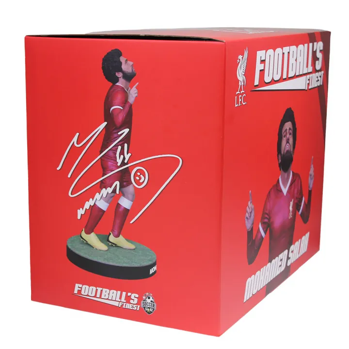 Liverpool FC Football's Finest 60 см. колекционерска статуя на Мохамед Салах – снимка 12