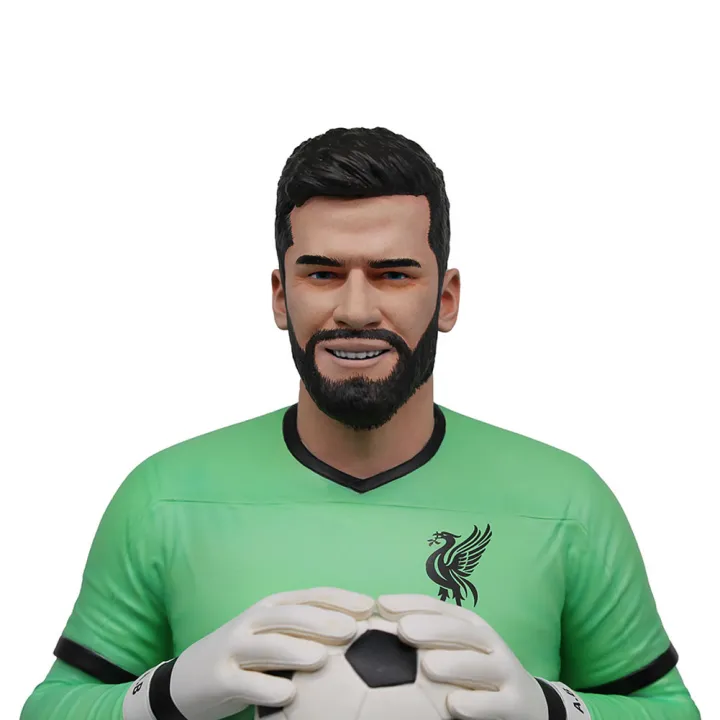 Liverpool FC Football's Finest 60 см. колекционерска статуя на Алисон Бекър – снимка 4