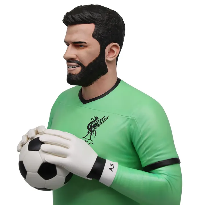 Liverpool FC Football's Finest 60 см. колекционерска статуя на Алисон Бекър – снимка 6