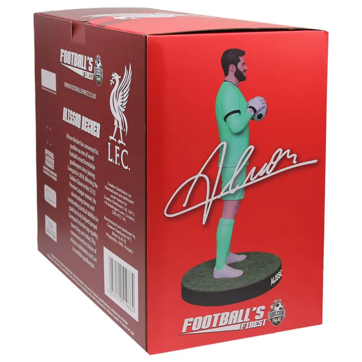Liverpool FC Football's Finest 60 см. колекционерска статуя на Алисон Бекър – снимка 8