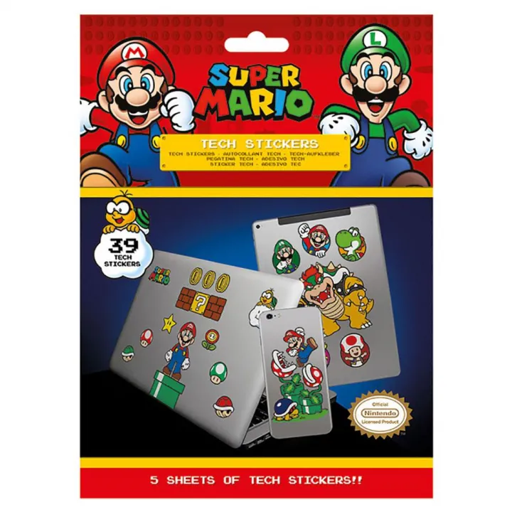 Super Mario Tech стикери – снимка 5