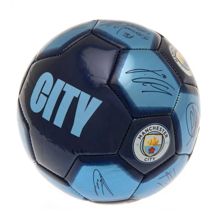 Manchester City FC мини топка Signature – снимка 3
