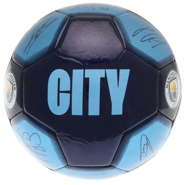 Manchester City FC футболна топка Signature – снимка 2