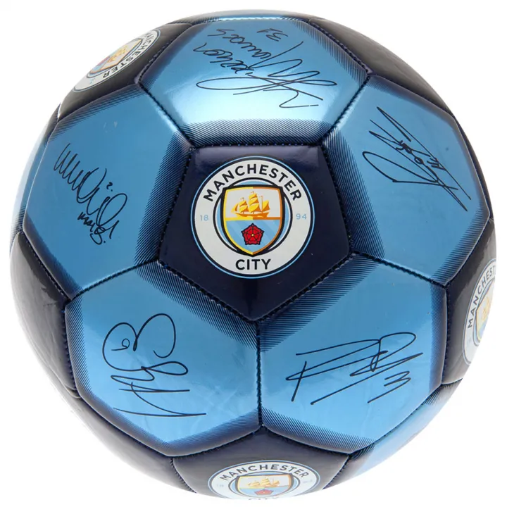 Manchester City FC футболна топка Signature – снимка 3