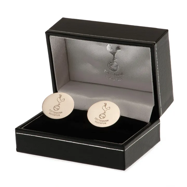 Tottenham Hotspur FC Stainless Steel Round Cufflinks – снимка 2