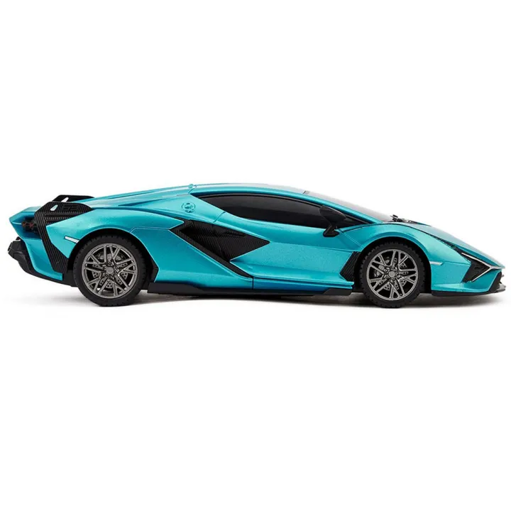Lamborghini Aventador Radio Controlled Car 1:24 Scale Sian Blue – снимка 2