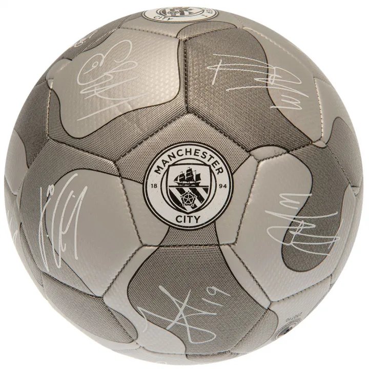 Manchester City FC футболна топка Signature Camo – снимка 3