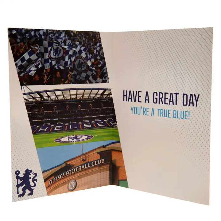 Chelsea FC картичка Рожден ден Stickers – снимка 3