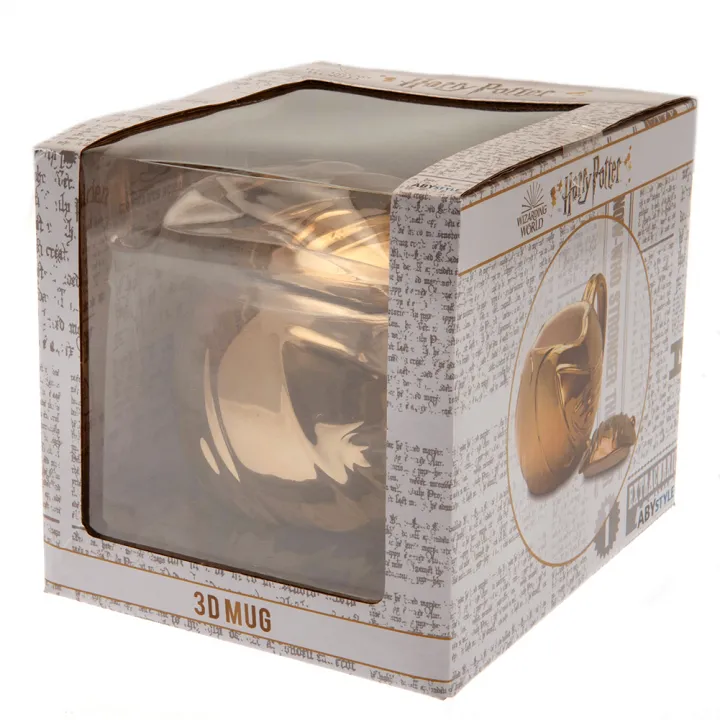 Harry Potter 3D Mug Golden Snitch – снимка 4