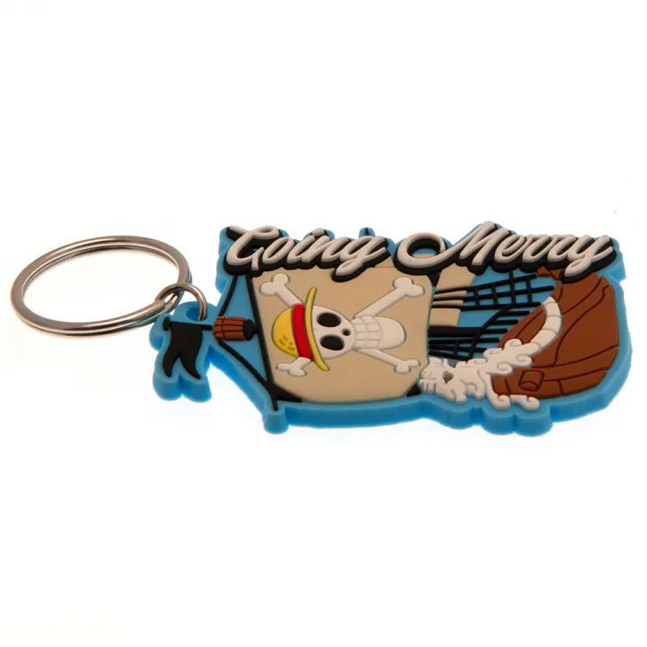 One Piece PVC Keyring Going Merry – снимка 2