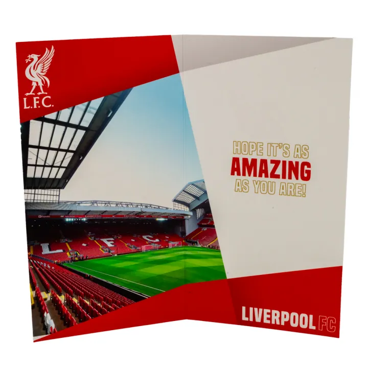 Liverpool FC картичка за рожден ден - супер син – снимка 3