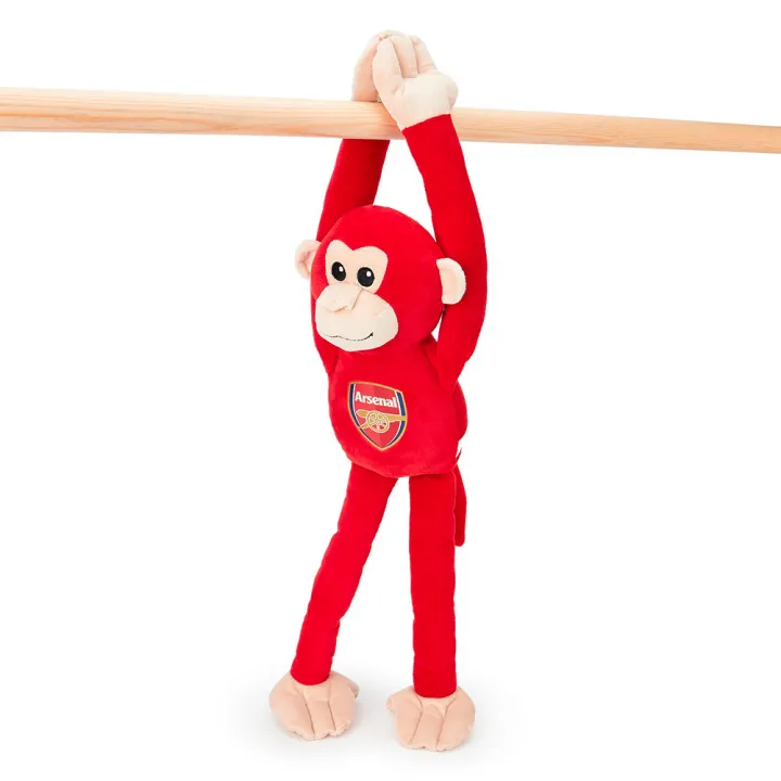 Arsenal FC Plush Hanging Monkey – снимка 3