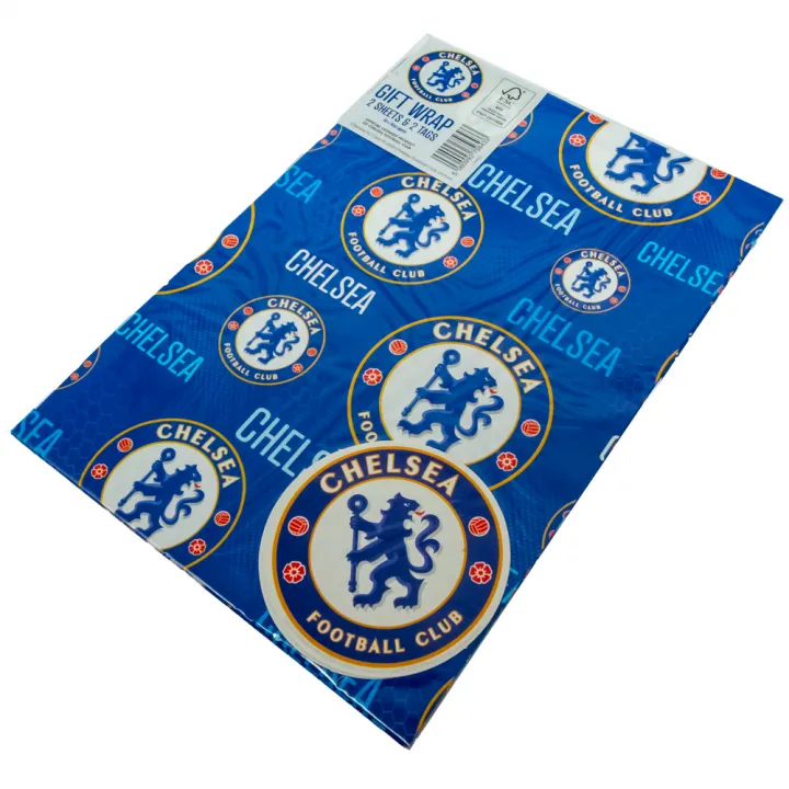 Chelsea FC Text Gift Wrap – снимка 5