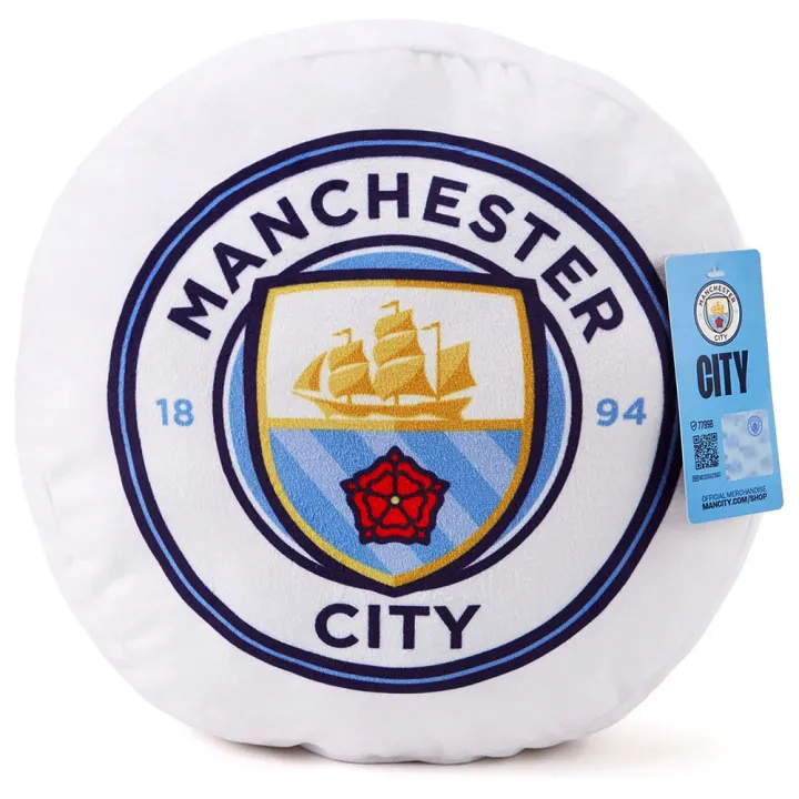Manchester City FC Crest Cushion – снимка 4