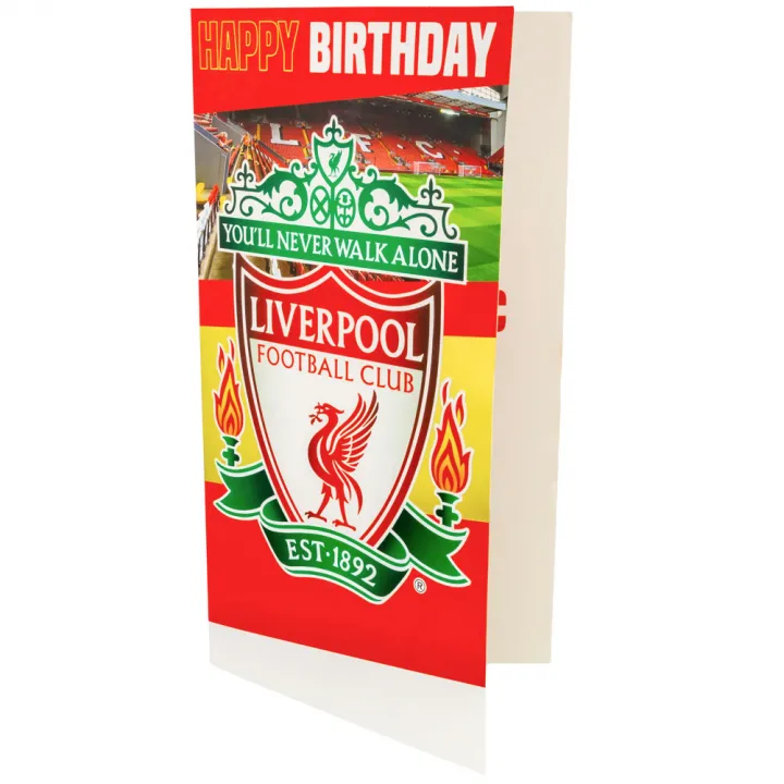 Liverpool FC картичка за рожден ден – снимка 2