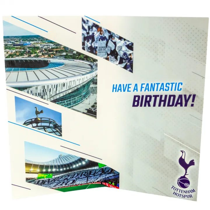 Tottenham Hotspur FC Personalised Birthday Card – снимка 3