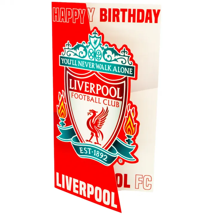 Liverpool FC картичка за рожден ден – снимка 2