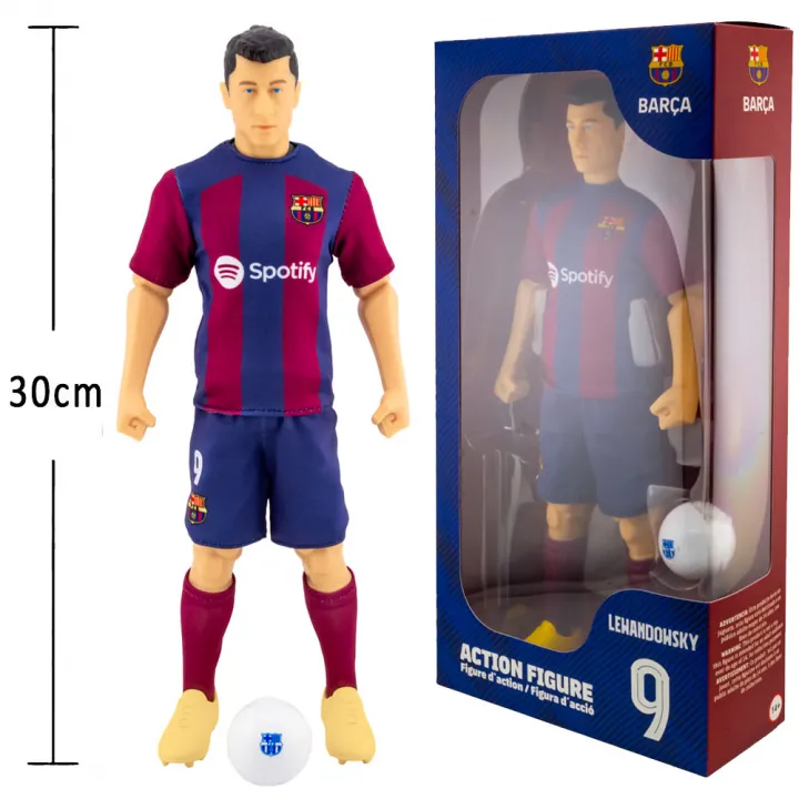 FC Barcelona Lewandowski Action Figure – снимка 10