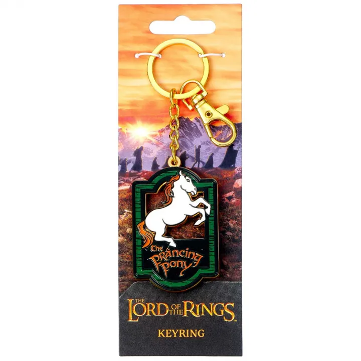 The Lord Of The Rings Charm Keyring Prancing Pony – снимка 3